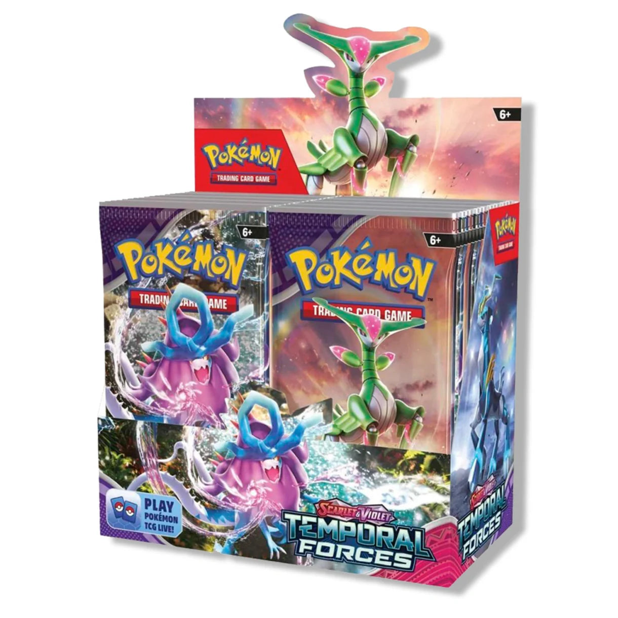 Pokemon - Temporal Forces - Booster Boxes - 36 Booster Packs