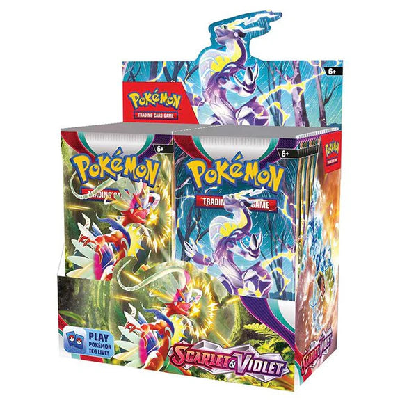 Pokemon - Scarlett & Violet - Booster Box - 36 Booster Packs