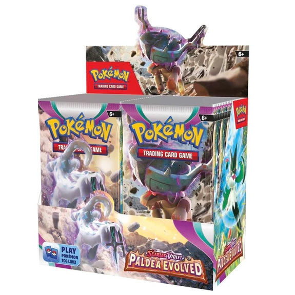 Pokemon - Paldea Evolved - Booster Box - 36 Booster Packs
